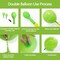 Green Pink Yellow Balloons Double Stuffed Latex Lime Green Balloon Garland Pastel Yellow Dusty Pink Balloon Arch